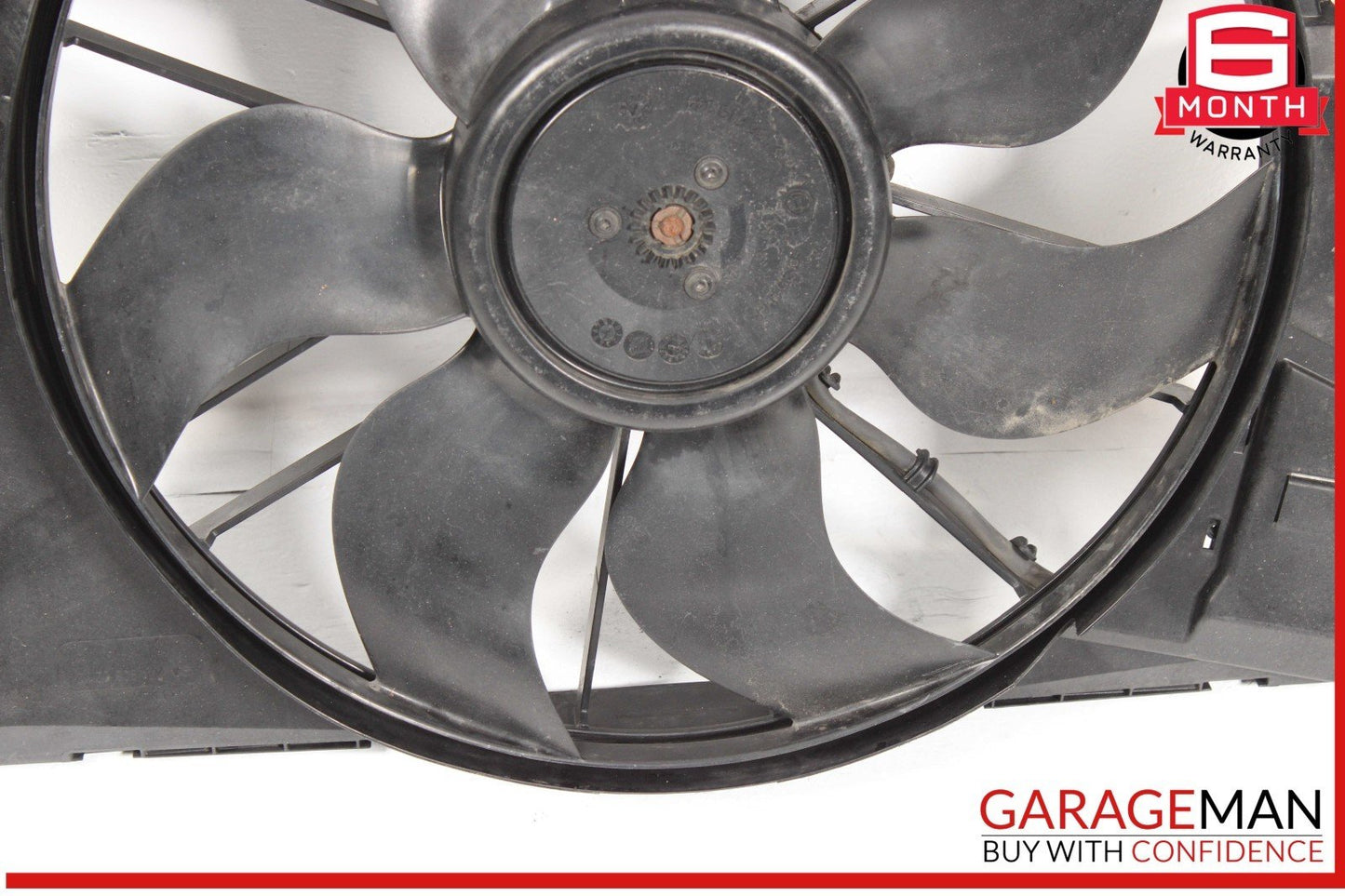 08-15 Mercedes X204 GLK350 Engine Cooling Radiator Fan Shroud Motor Assy OEM