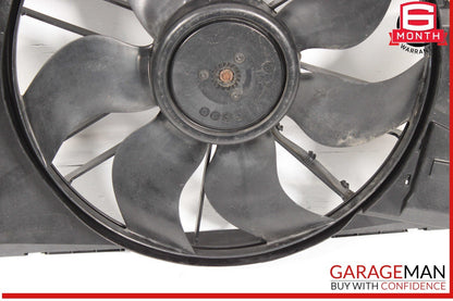 08-15 Mercedes X204 GLK350 Engine Cooling Radiator Fan Shroud Motor Assy OEM