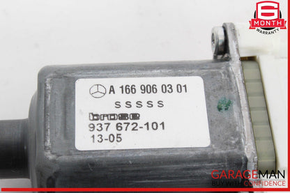 12-19 Mercedes X166 GL450 GLE43 AMG Front Right Door Window Regulator Motor Unit