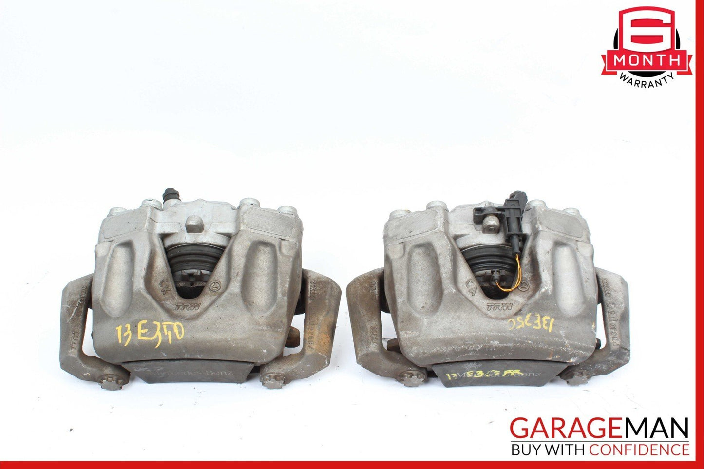 08-18 Mercedes W212 E350 CLS400 Complete Front and Rear Brake Calipers Set OEM
