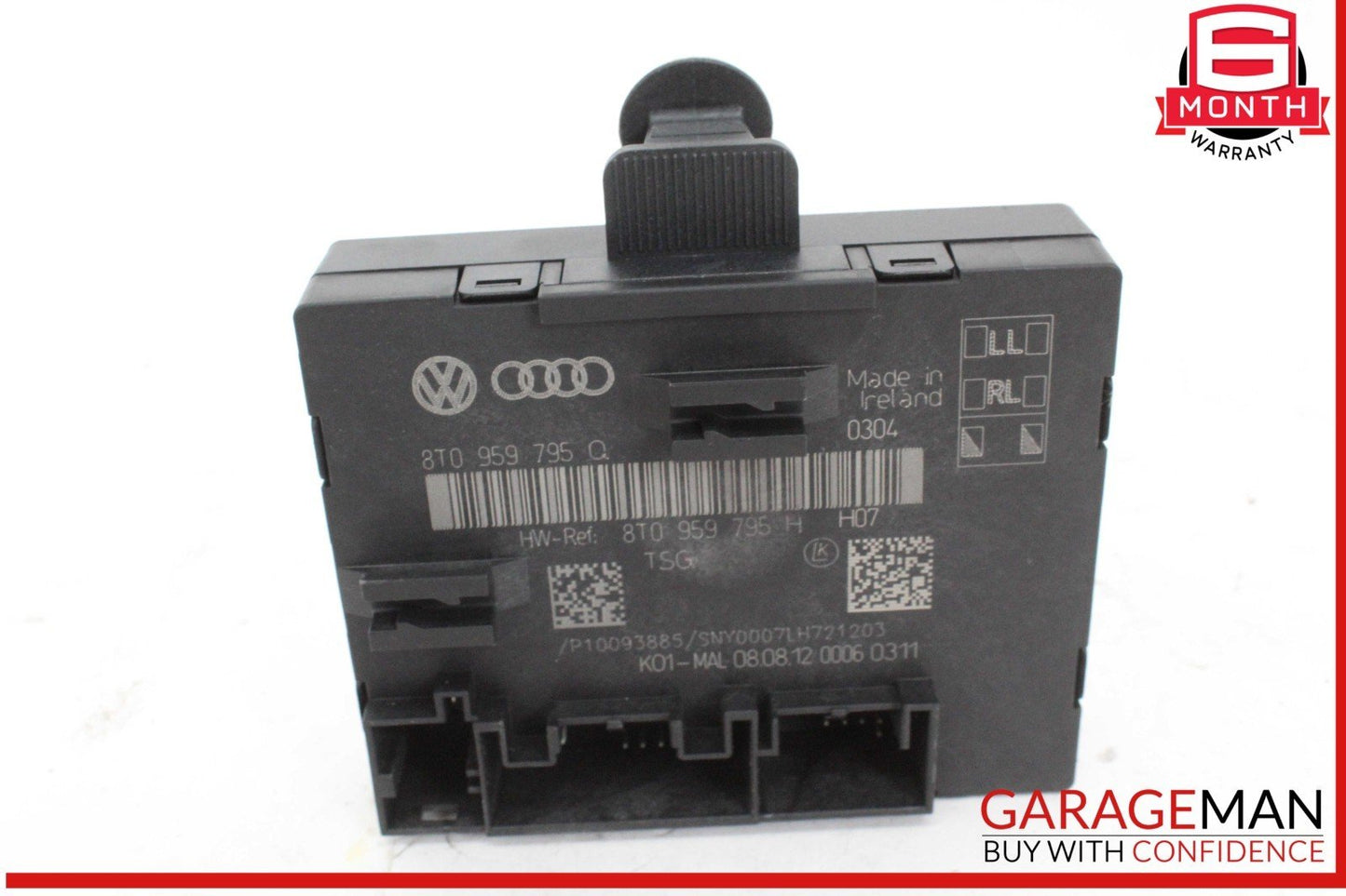 13-16 Audi A4 S4 Rear Left or Right Side Door Control Module Unit 8T0959795Q OEM