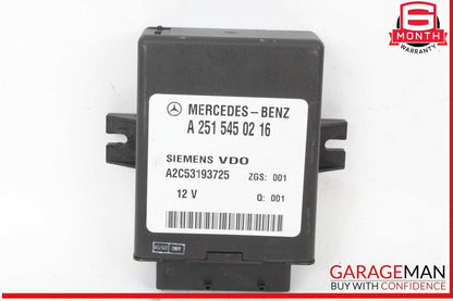 06-13 Mercedes W251 R350 4MATIC Rear Air Suspension Control Module Unit OEM