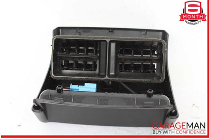 08-17 Mercedes W204 C250 E350 Rear Center Console AC Air Vent Trim Black OEM