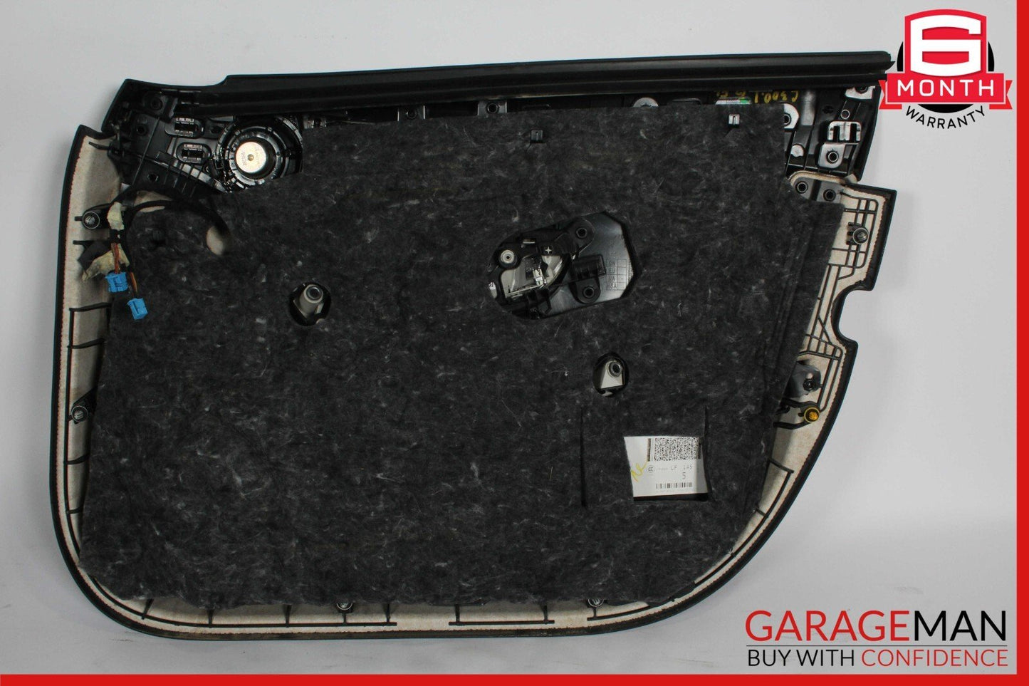 15-16 Mercedes W205 C350e C300 Front Left Interior Door Panel Trim Assy Grey