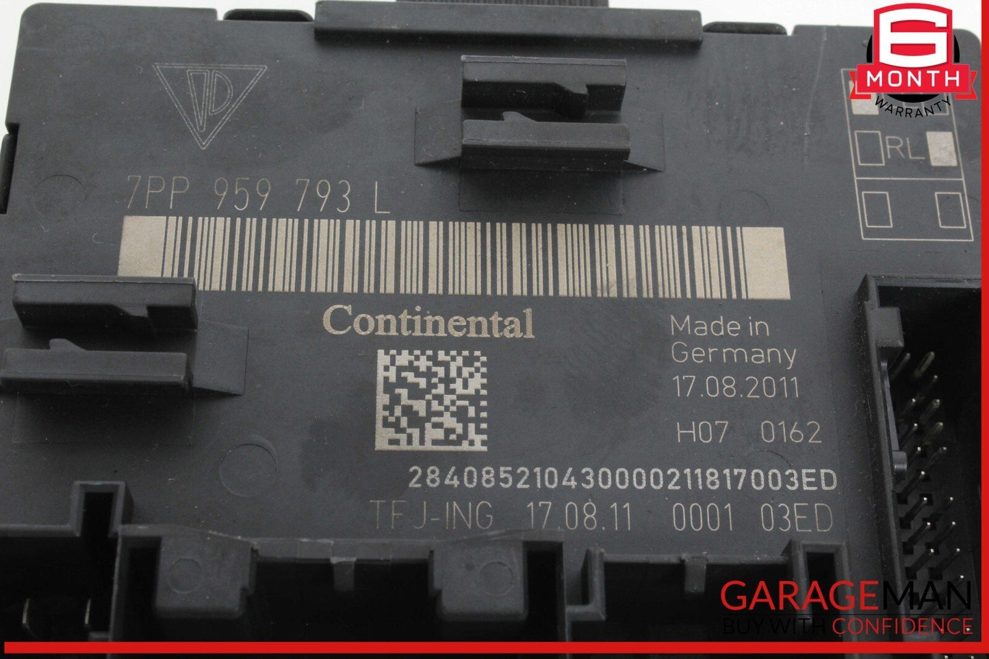 11-17 Porsche Cayenne S 958 Front Left Side Door Control Module 7PP959793L OEM