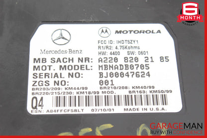 00-06 Mercedes W220 S55 CL600 Voice Phone Communication Controller Module OEM
