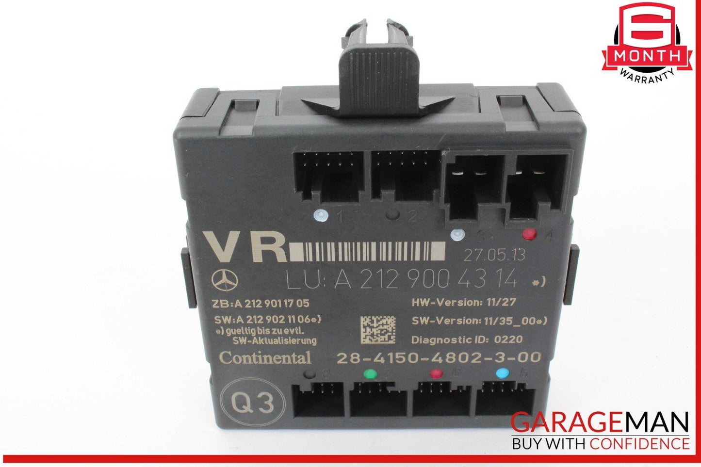 08-18 Mercedes W218 CLS550 E350 Front Right Side Door Control Module OEM