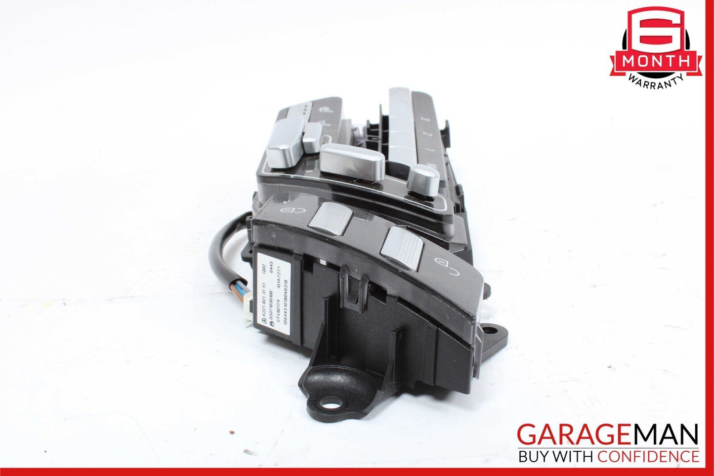 07-14 Mercedes W221 S550 Front Right Seat Adjust Control Memory Switch Set of 2