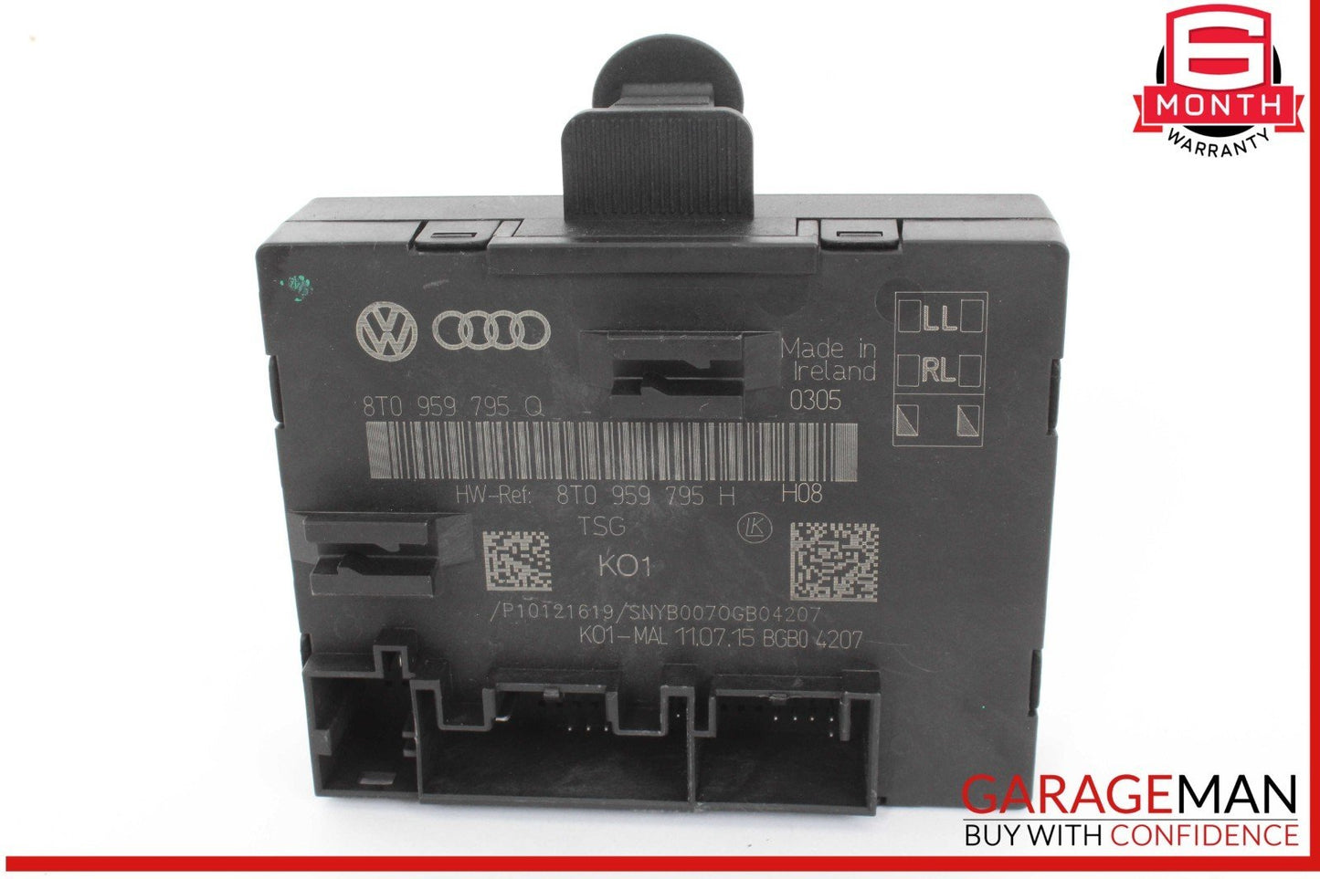 13-16 Audi S4 A4 Rear Left or Right Side Door Control Module Unit 8T0959795Q OEM