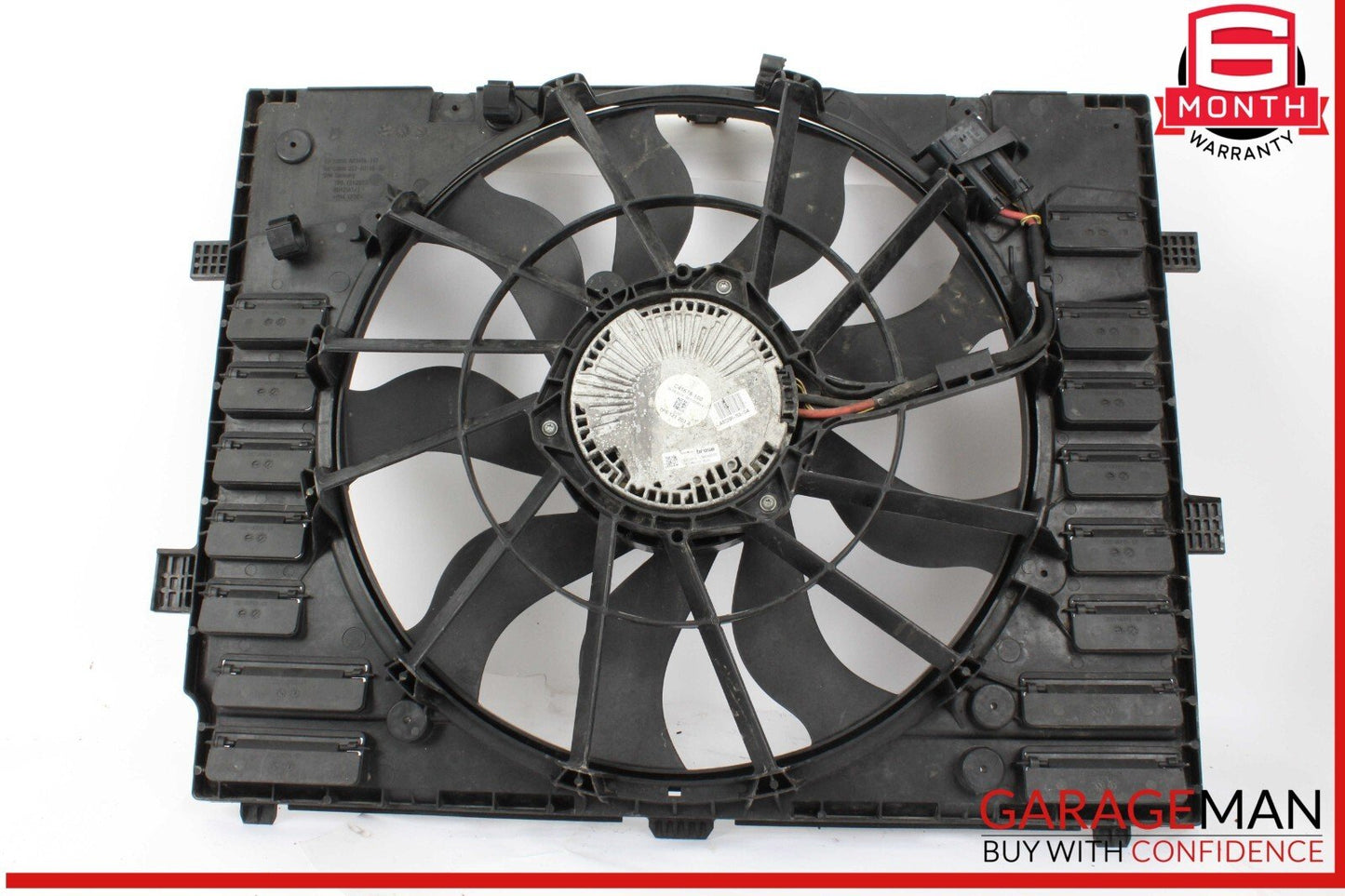 11-18 Porsche Cayenne 958 Engine Cooling Fan Motor Assembly OEM