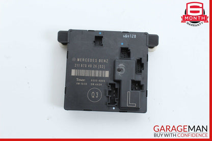 03-09 Mercedes W211 E350 E500 E550 Door Control Module Rear Left Side OEM