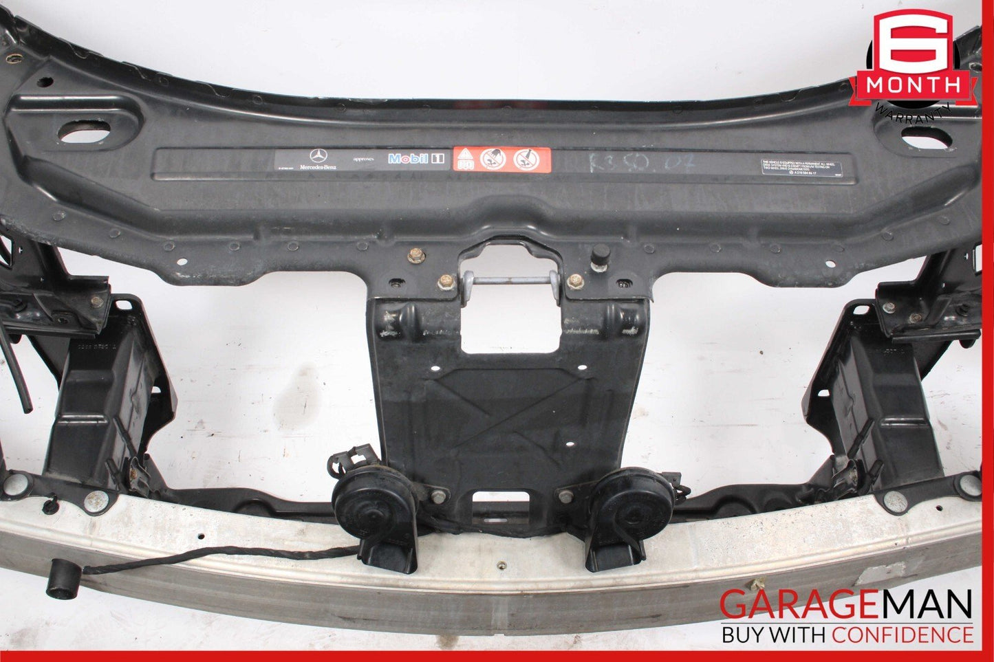 06-10 Mercedes R350 R500 R63 Bumper Reinforcement Radiator Support Bracket Bar