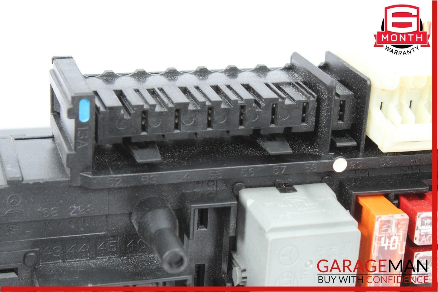 12-14 Mercedes W204 C300 Rear SAM Fuse Box Relay Control Module Assembly