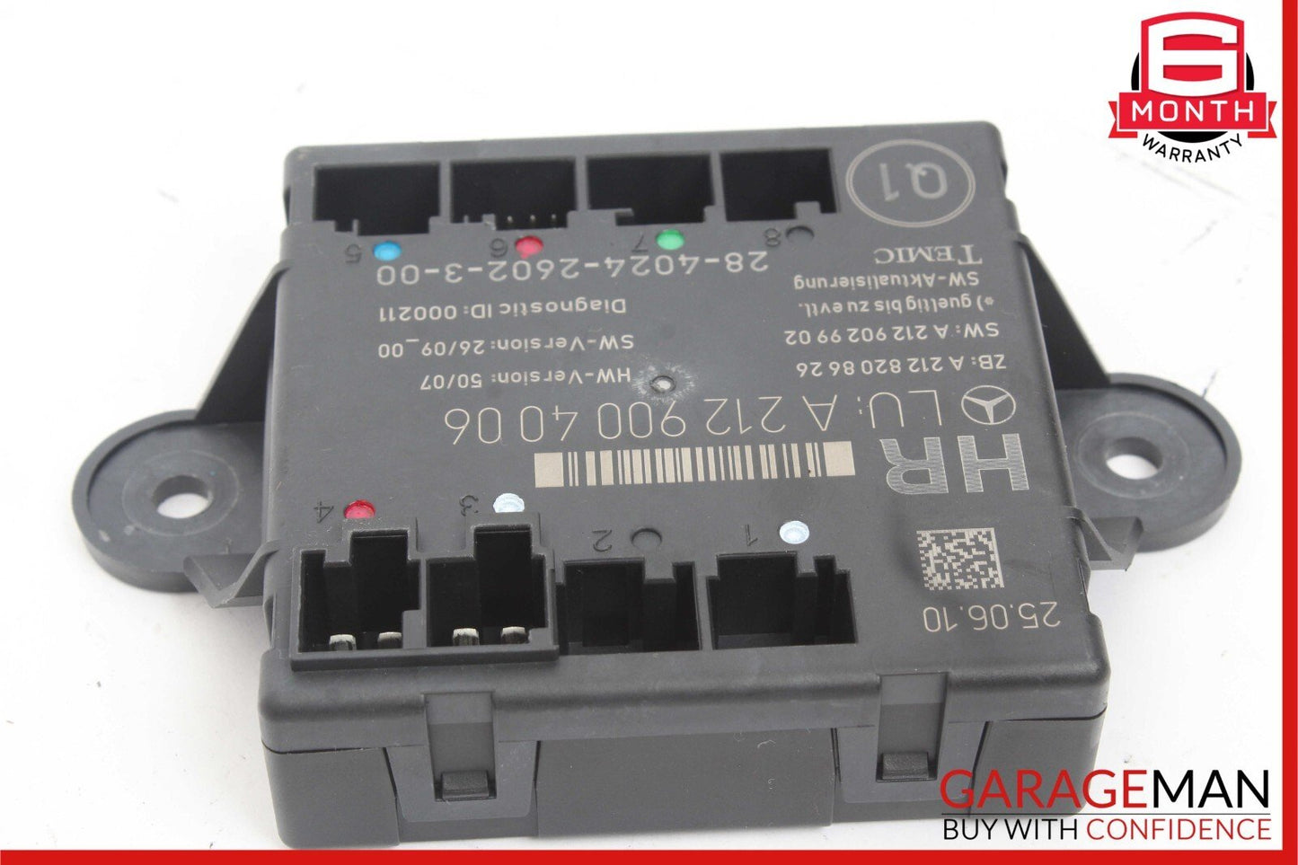08-18 Mercedes W212 E550 C350 Rear Right Side Door Control Module OEM