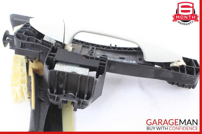 10-13 Mercedes W212 E350 E550 Rear Right Side Exterior Door Handle White OEM