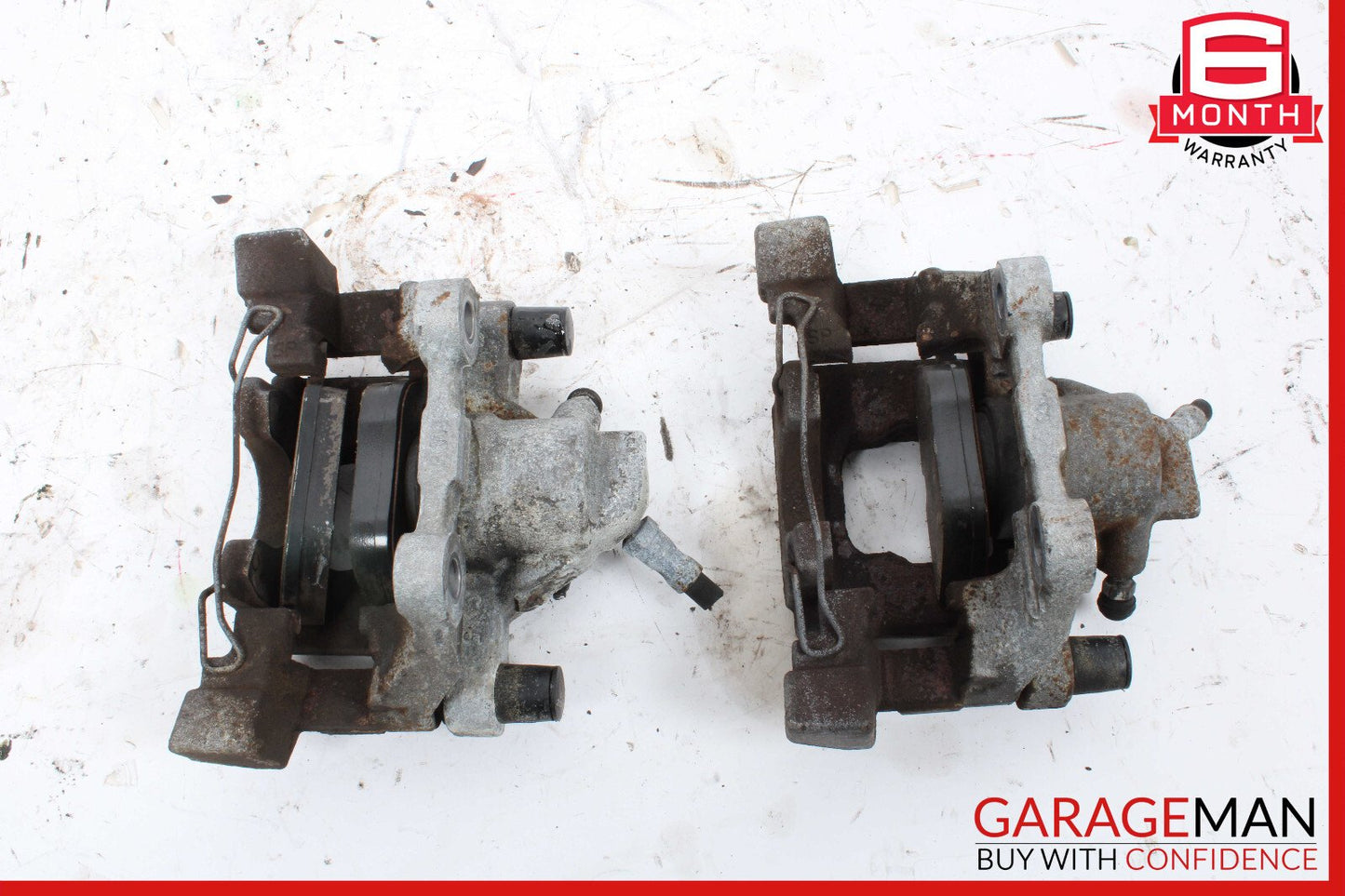10-15 Mercedes X204 GLK250 Rear Brake Calipers Left and Right Set OEM