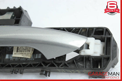 10-13 Mercedes W212 E350 Front Left Side Exterior Door Handle Assembly Silver