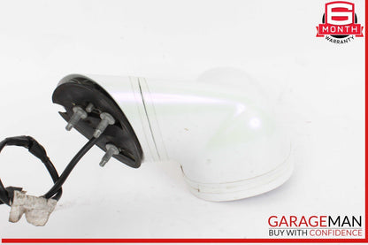 07-10 Saturn Sky Front Right Passenger Side Door Rear View Mirror White 25852609