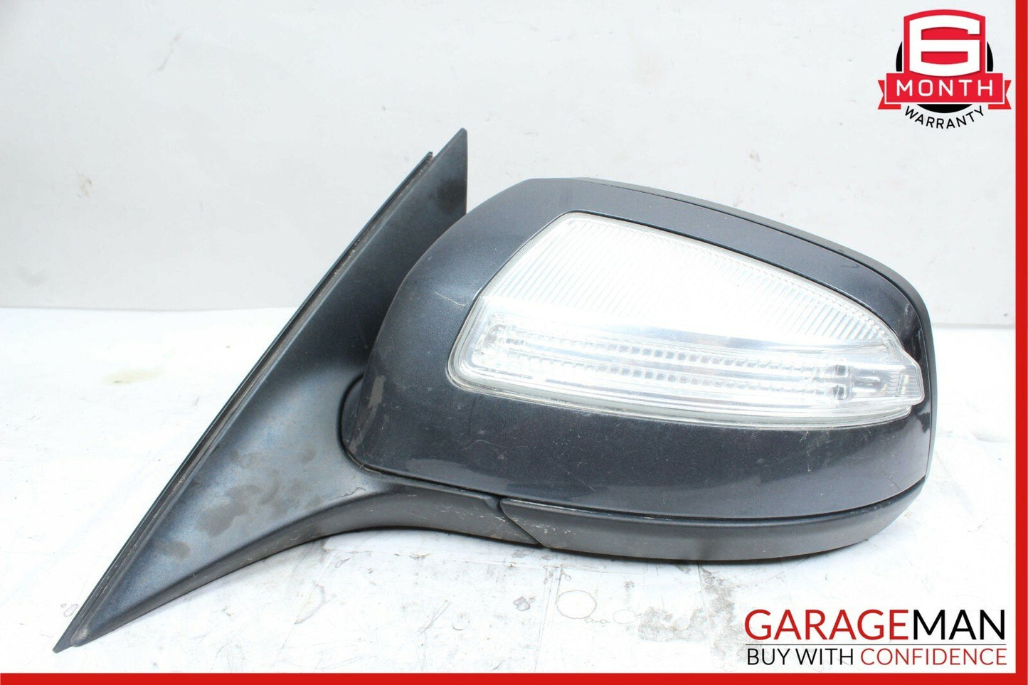 08-09 Mercedes W204 C300 C63 AMG Front Left Side Mirror Rear View Door Grey OEM