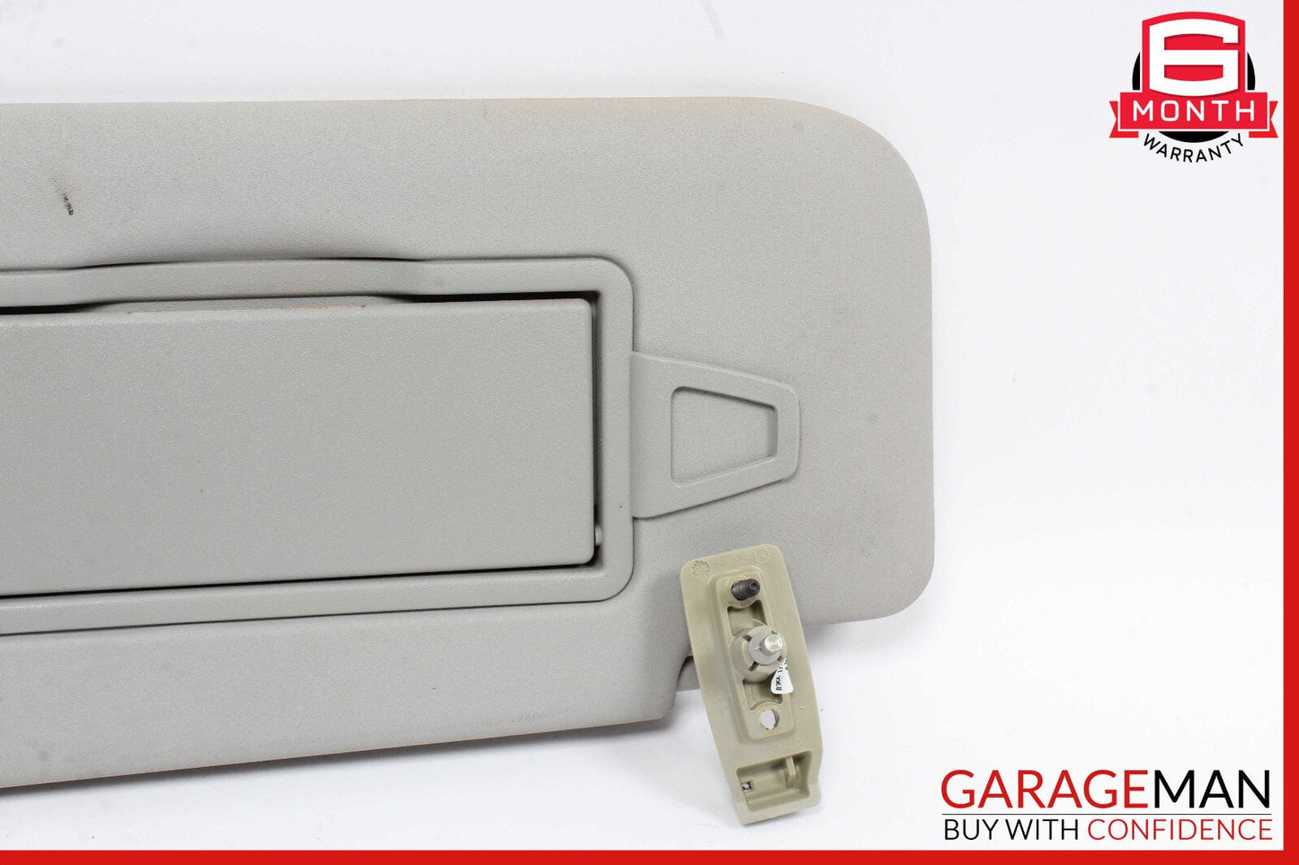 06-12 Mercedes GL450 ML450 Front Left Sun Visor Sunvisor Shade Assembly Grey
