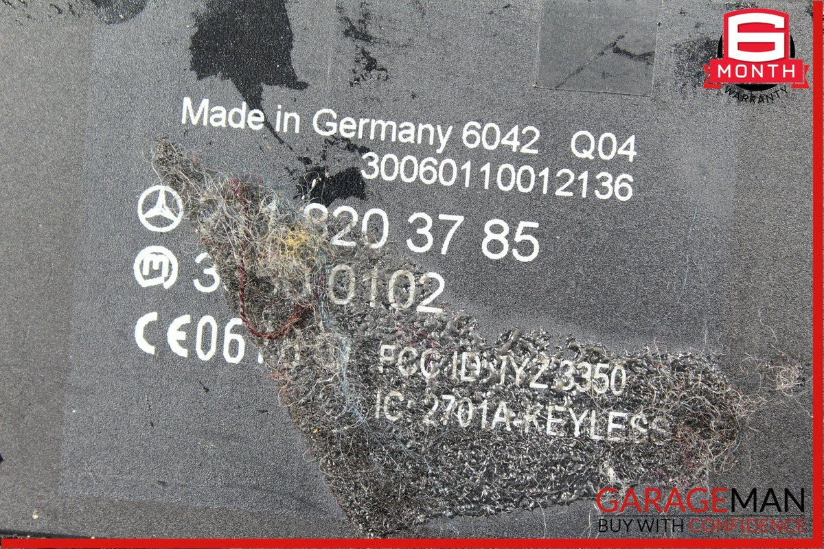 06-11 Mercedes W219 CLS55 Rear Door Keyless Go Control Module OEM
