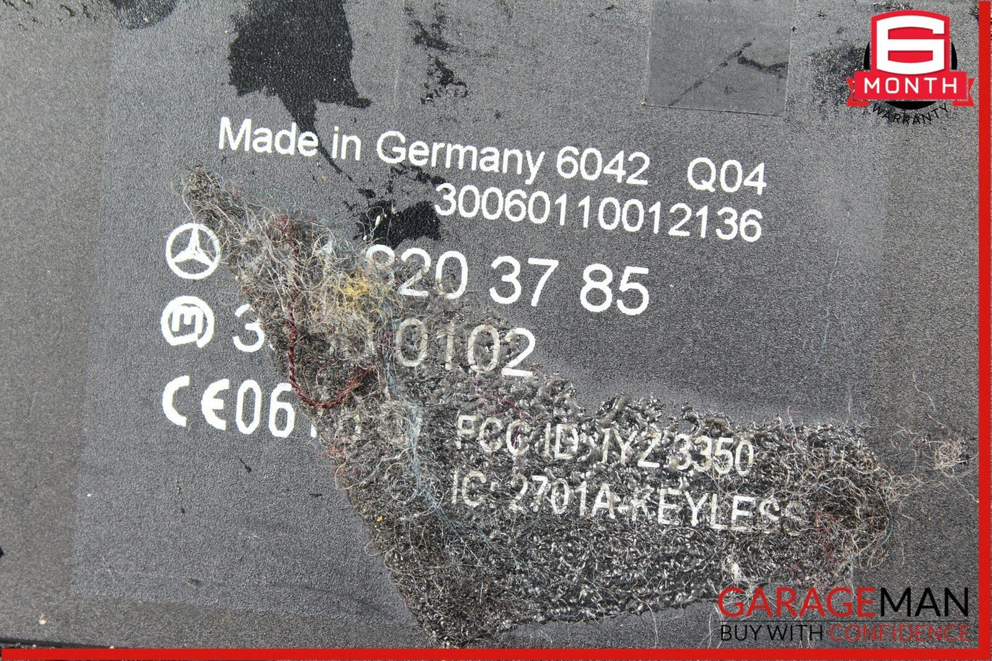 06-11 Mercedes W219 CLS55 Rear Door Keyless Go Control Module OEM
