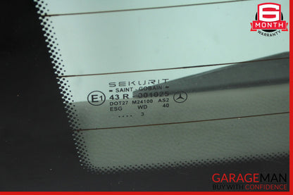 03-11 Mercedes R230 SL500 SL550 Rear Windshield Back Window Auto Glass Panel