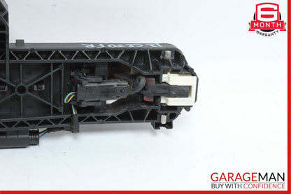 08-14 Mercedes W204 C250 C300 Front Right Side Exterior Door Handle Red OEM