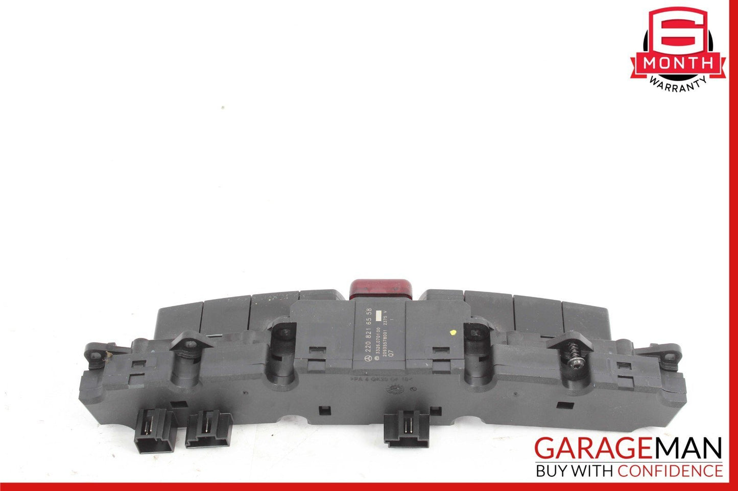 03-06 Mercedes W220 S55 AMG S500 Center Dashboard Control Switch 2208216558 OEM