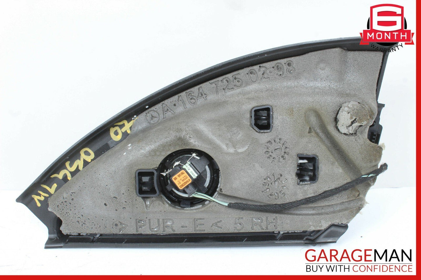 06-12 Mercedes X164 GL550 ML350 Speaker Door Mirror Cover Front Right Side OEM