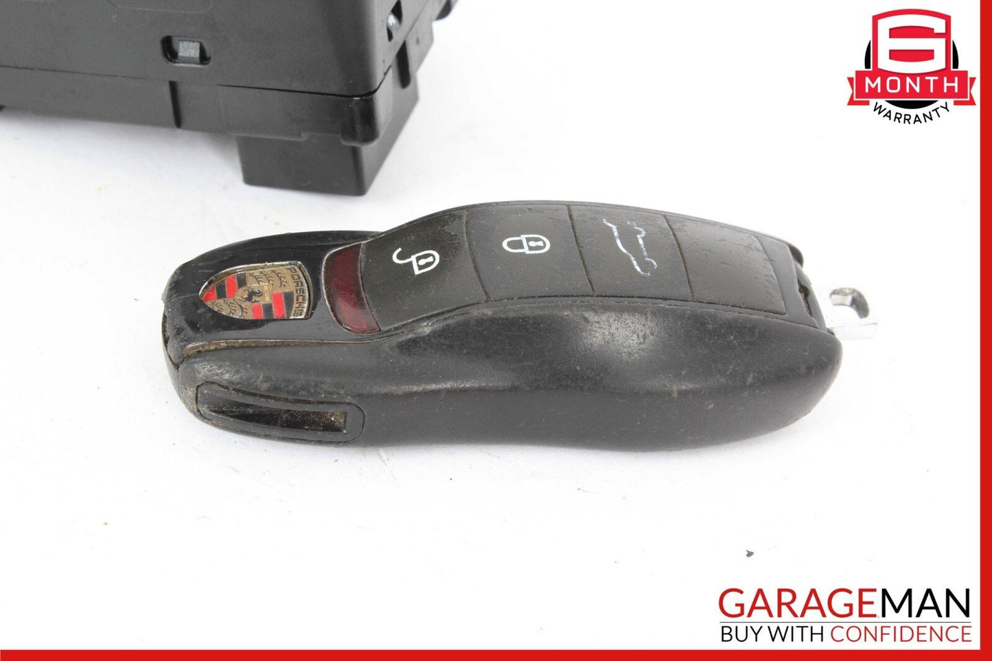 11-14 Porsche Cayenne S 958 Ignition Switch Control Module w/ Key 7PP905865 OEM