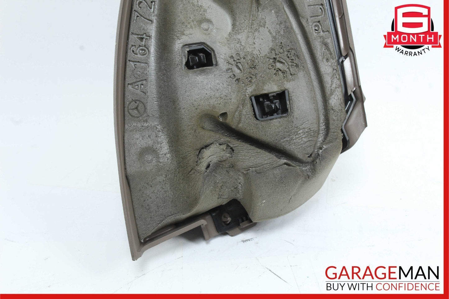 06-12 Mercedes X164 GL450 4MATIC Speaker Door Mirror Cover Left Side Brown OEM