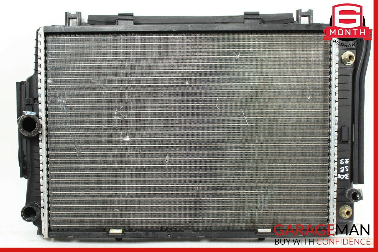 92-93 Mercedes W140 300SE Engine Motor Water Cooling Radiator OEM