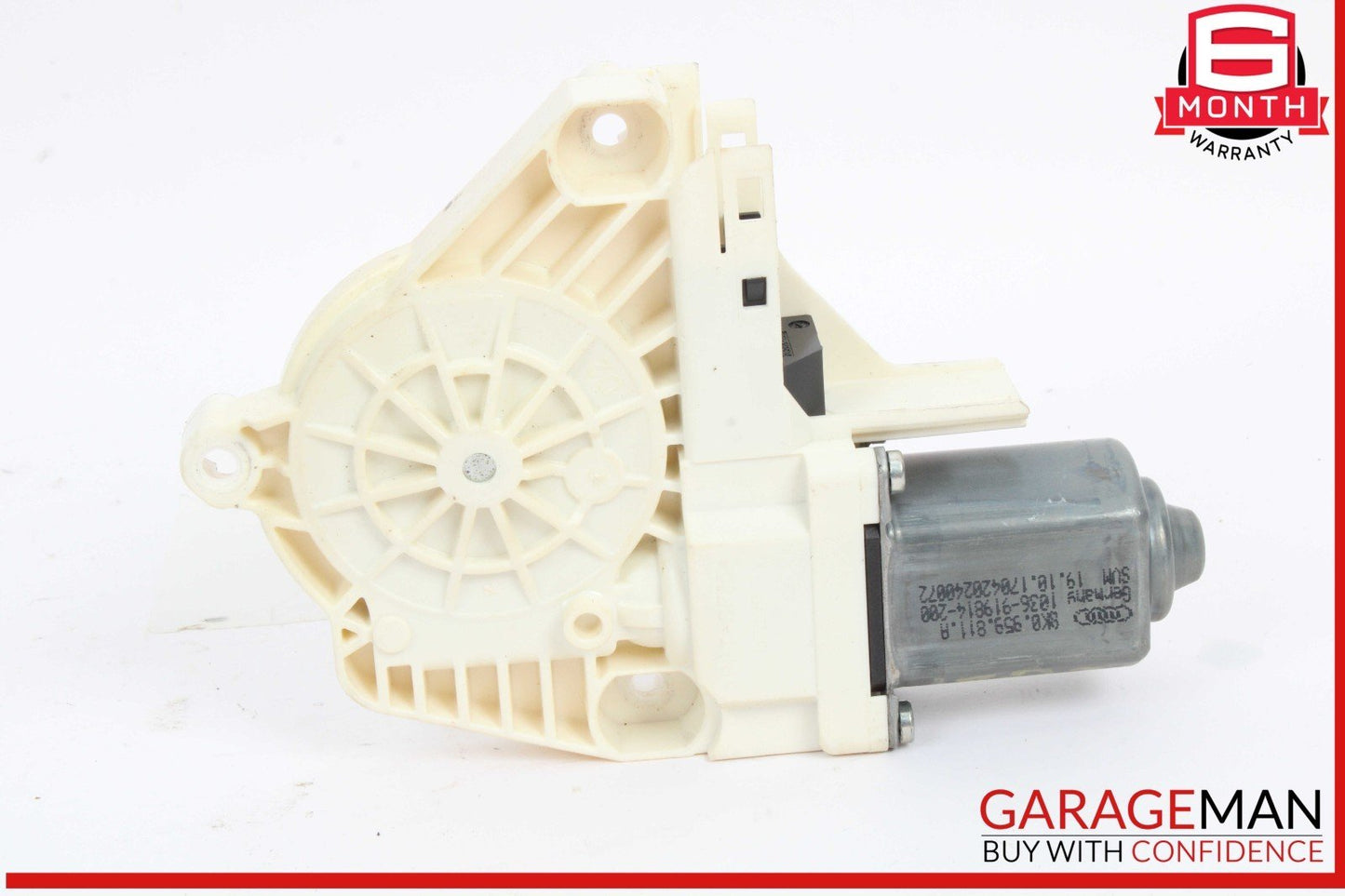 12-18 Audi Q3 S6 SQ5 Rear Left Driver Side Window Regulator Motor 8K0959811A OEM