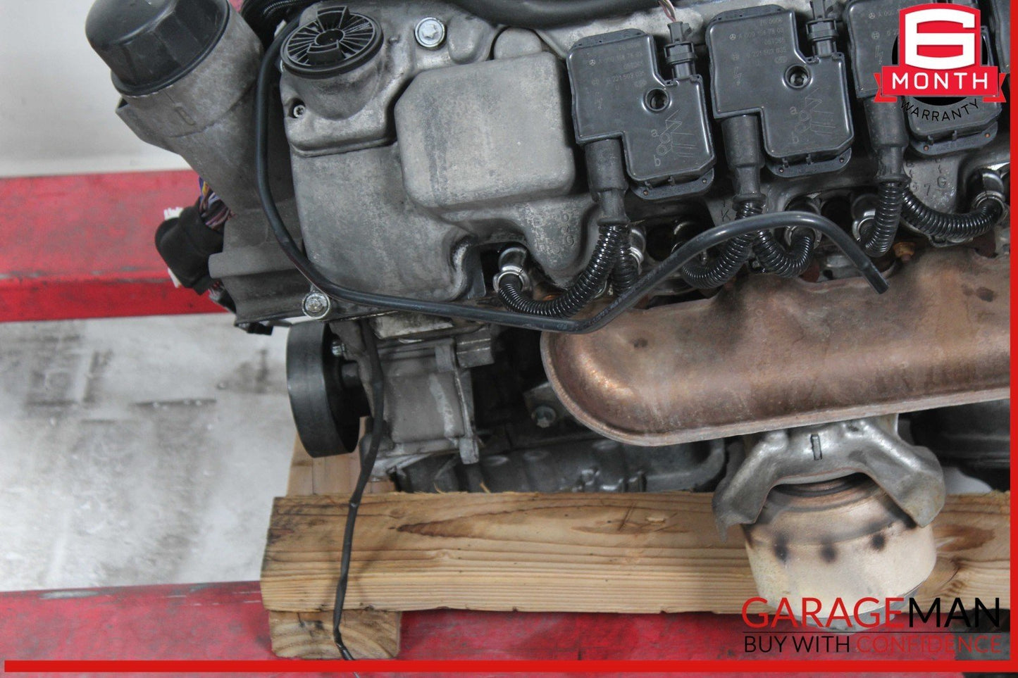 03-06 Mercedes R230 SL500 5.0L V8 Complete Engine Motor Block Assembly OEM 168k