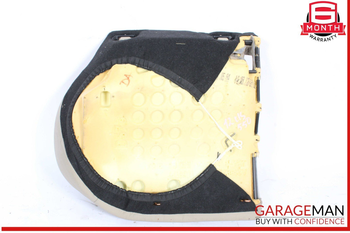 12-18 Mercedes W218 CLS550 Rear Left Driver Side Seat Cushion Lower Bottom OEM