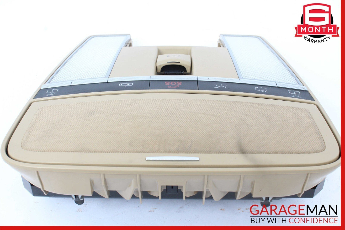 07-09 Mercedes W221 S550 CL550 Overhead Dome Light Sunroof Reading Map Grey