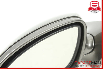 06-08 Mercedes W219 CLS500 CLS550 Front Left Side Mirror Door Rear View Gray OEM