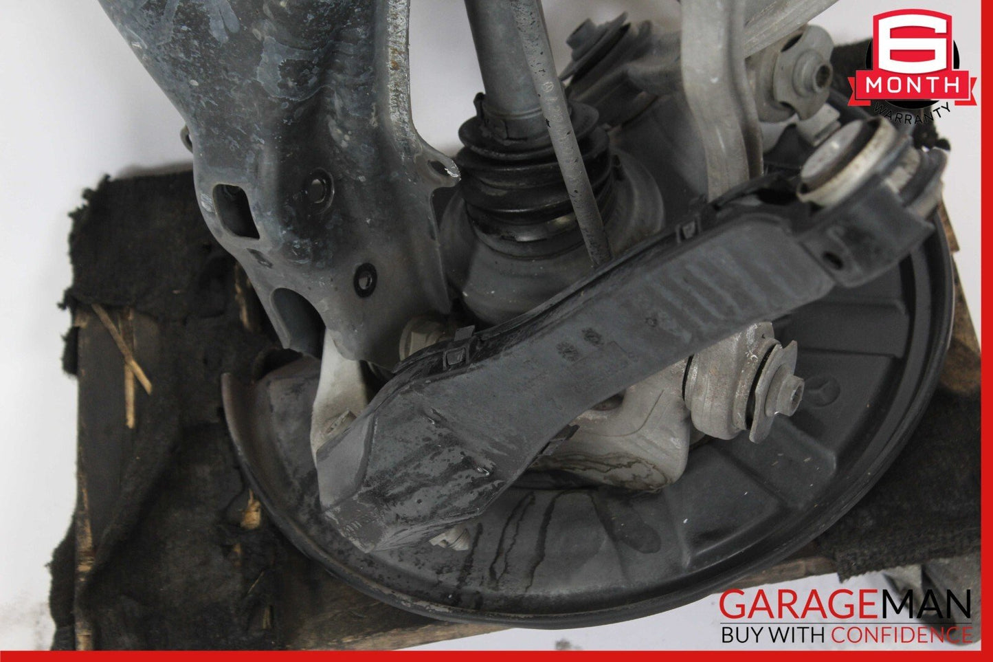 12-18 Mercedes W218 CLS550 Rear Left Spindle Knuckle Hub Drive Axle Shaft Assy