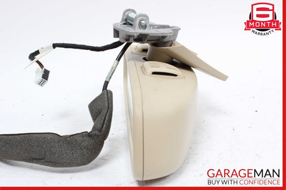 10-16 Mercedes W204 C250 Front Top Upper Rear View Mirror Assembly Beige OEM