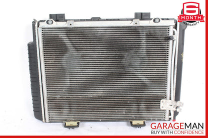 98-02 Mercedes W210 E320 Wagon Engine Cooling Radiator AC A/C Condenser Assembly