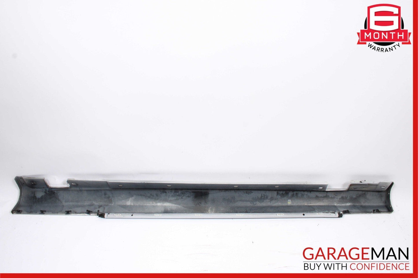 06-09 Mercedes W209 CLK350 CLK550 Base Right Rocker Molding Side Skirt Silver