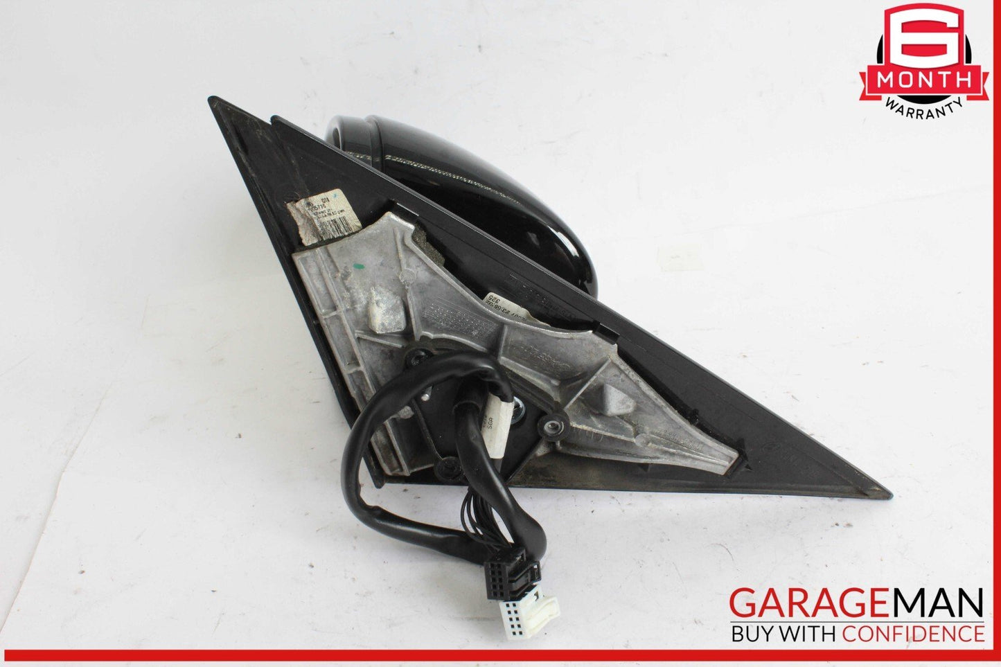 07-09 Mercedes W221 S550 S600 Front Left Side Door Rear View Mirror Black OEM