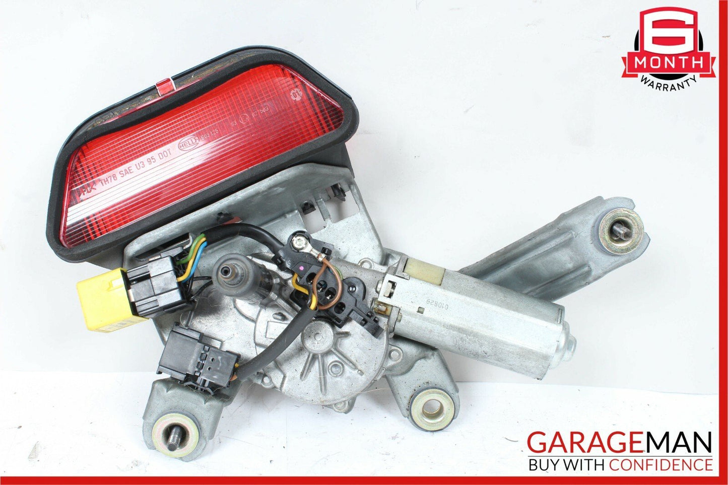 98-05 Mercedes W163 ML500 Rear Glass Windshield Wiper Motor Brake Light Assembly