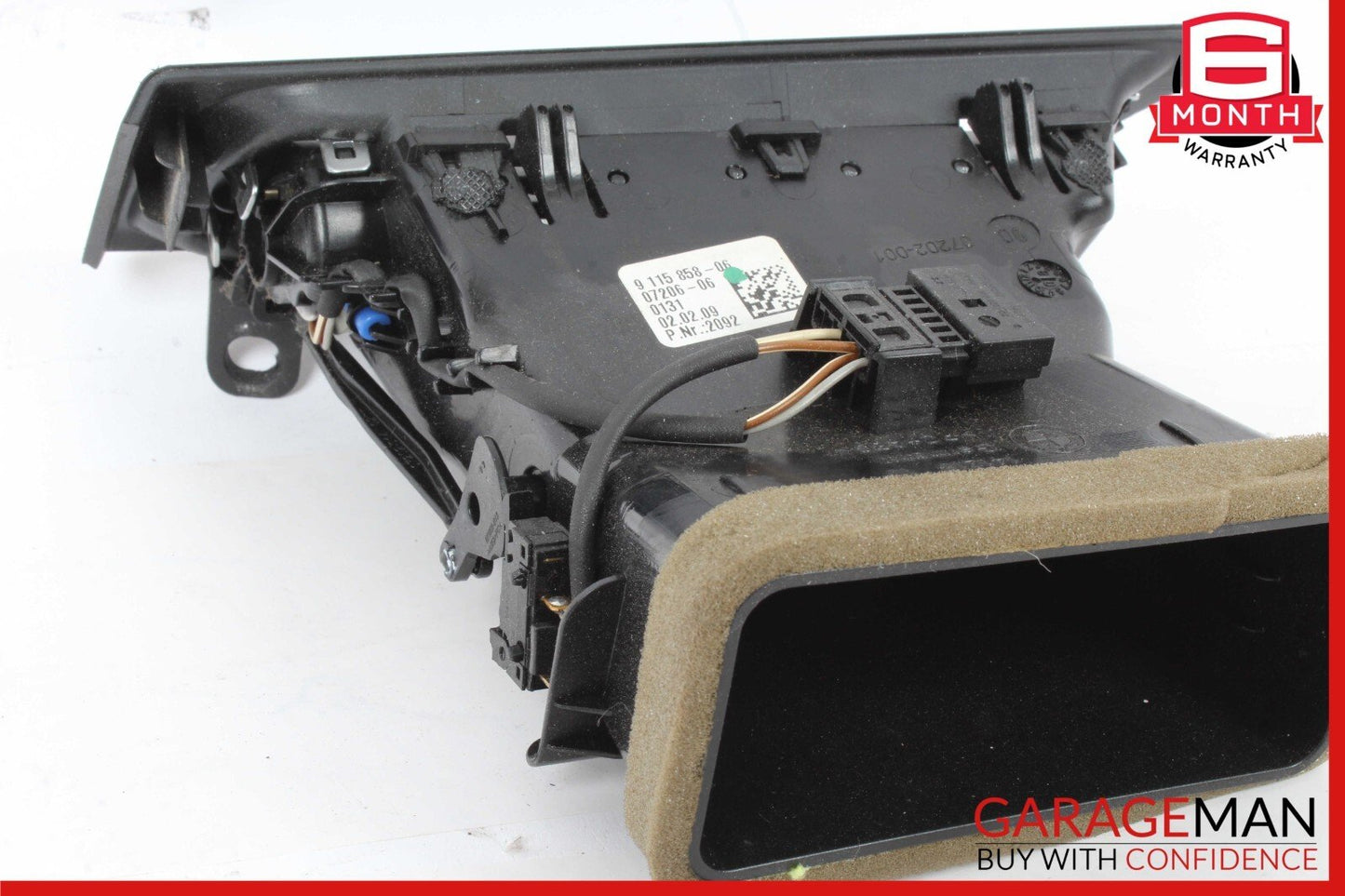 09-15 BMW 750i 750Li F02 Right Passenger Side Dashboard Ac Air Vent Grille OEM