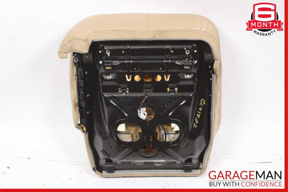 07-12 Mercedes X164 GL450 Front Right Side Lower Bottom Seat Cushion Cover Brown