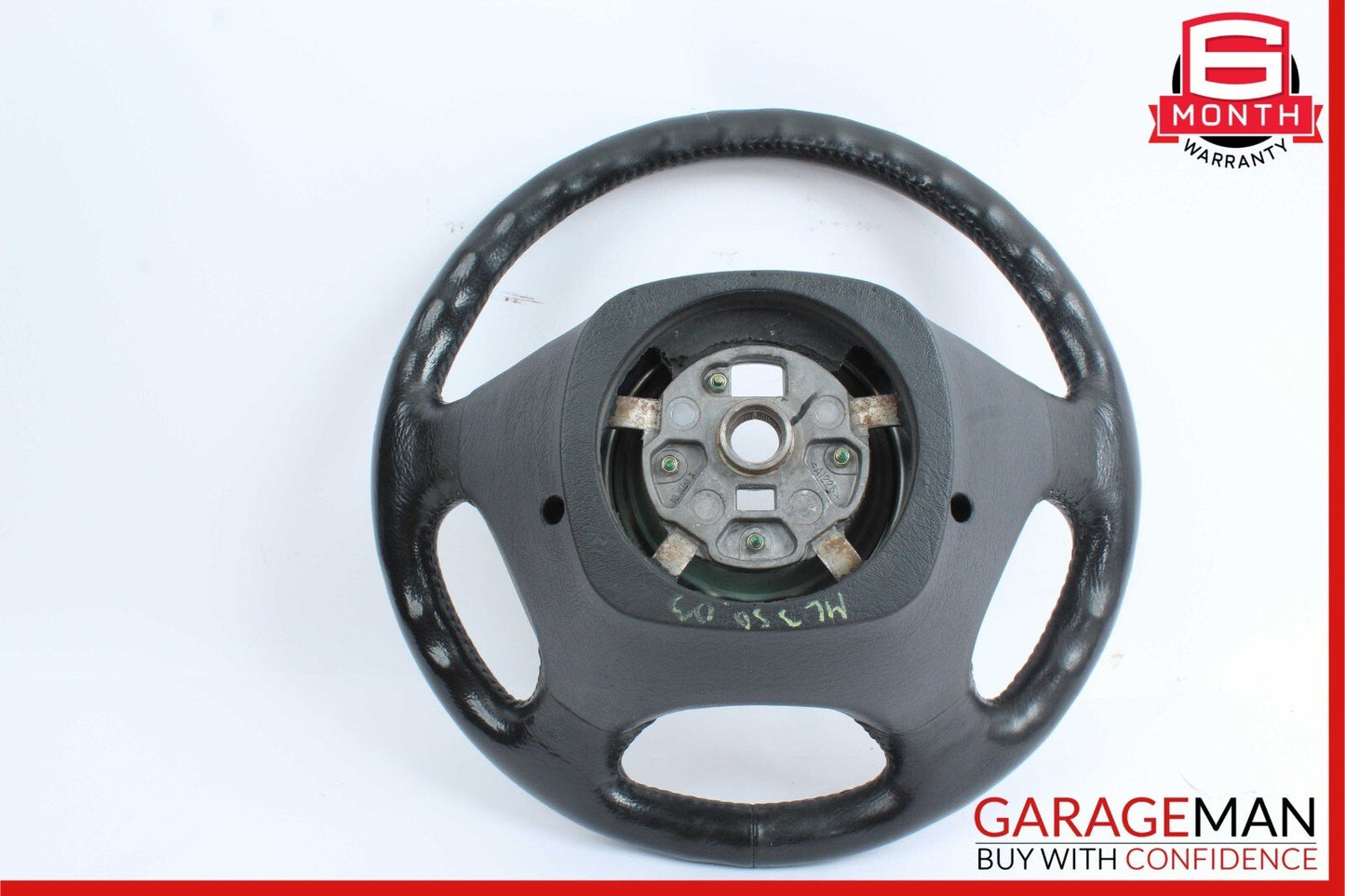 98-05 Mercedes W163 ML350 ML500 ML55 AMG 4 Spoke Driver Steering Wheel Black OEM