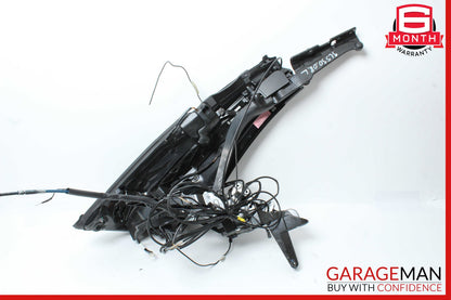 03-08 Mercedes R230 SL550 Left Convertible Hard Roof Top Hinge w/ Pillar Cover