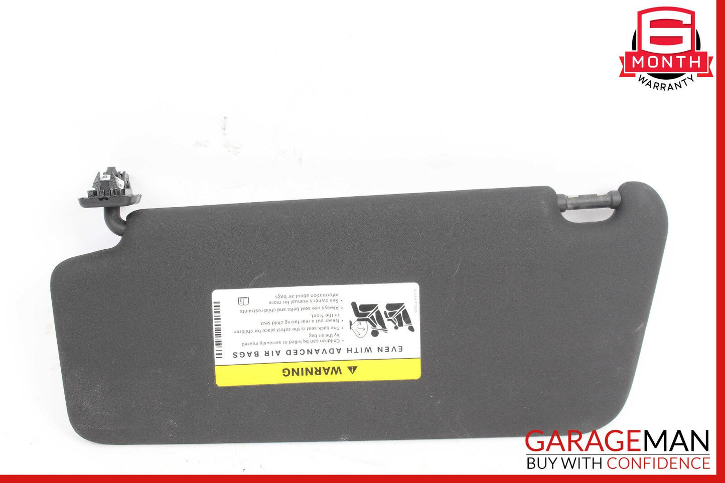 08-14 Mercedes W204 C300 Front Right Side Sun Visor Sunvisor Shade OEM