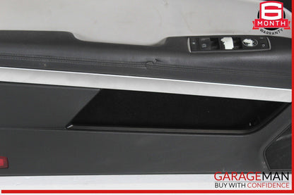 10-17 Mercedes W207 E350 E400 Coupe Front Left Interior Door Panel Trim Assembly
